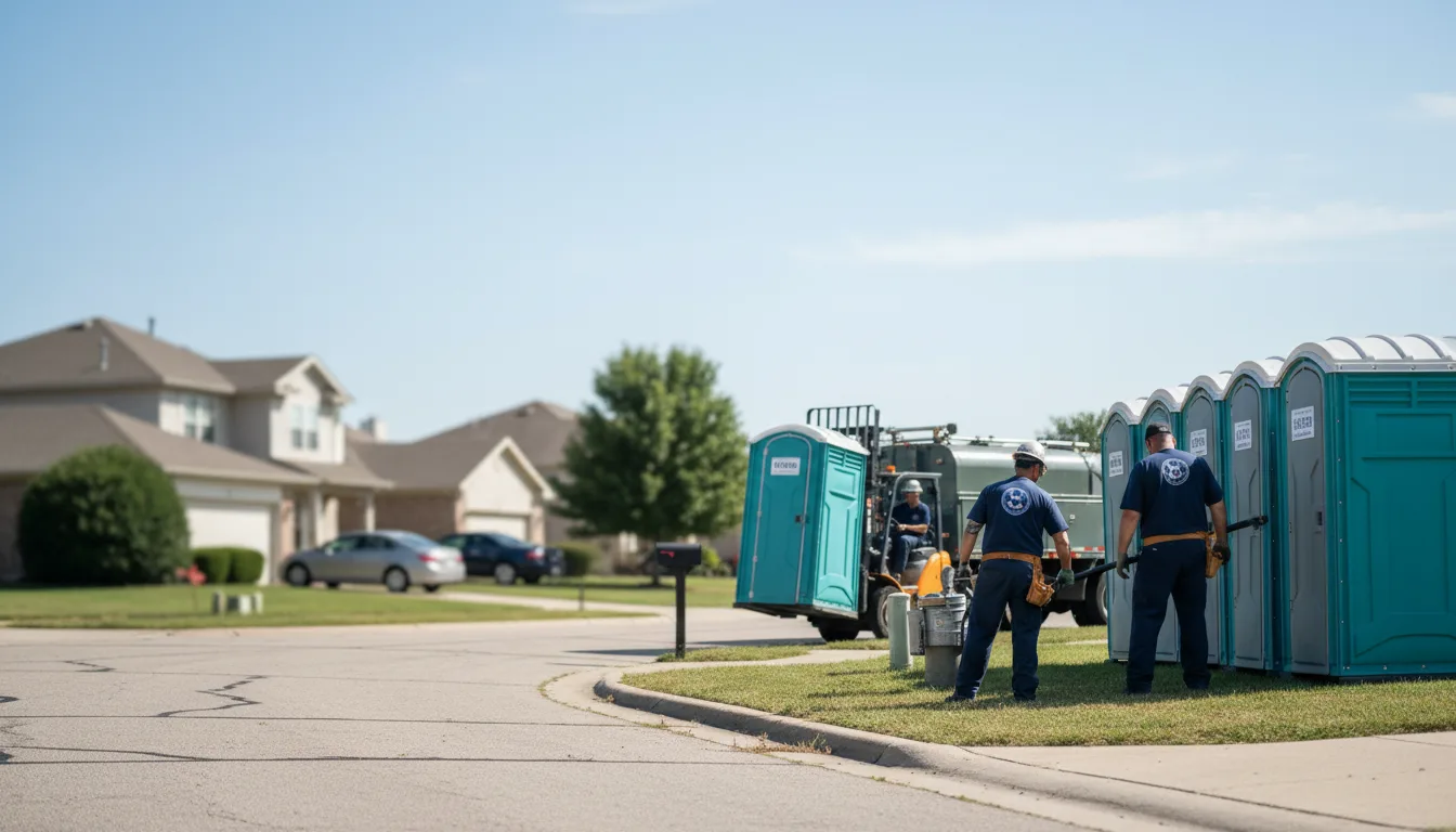 Porta Potty Rental in North Lewisburg, OH near me